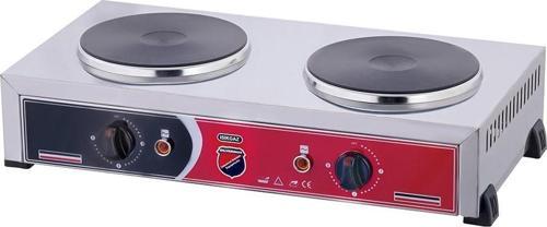 Silver Set Üstü Elektrikli 2 Gözlü Ocak - Pleyt Isıtıcı