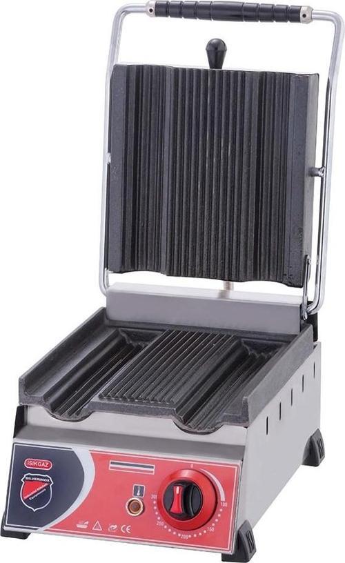 Silver Elektrikli Döküm 2 Li Dürüm Tost Makinesi