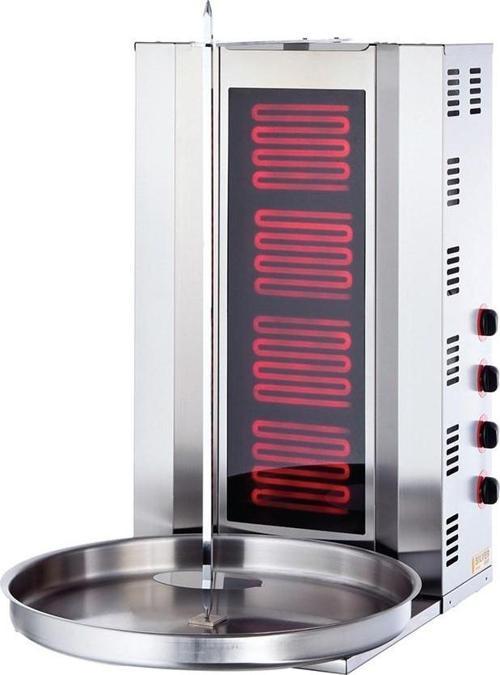 Silver Elektrikli 4 Radyanlı Döner Ocağı Makinesi
