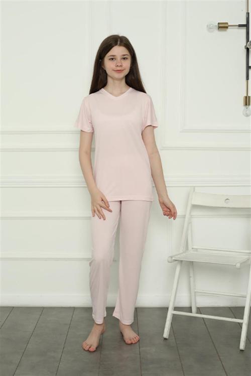 Kız Çocuk Penye Pijama Takımı