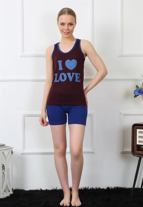 Kadın Penye Şortlu Takım 3611