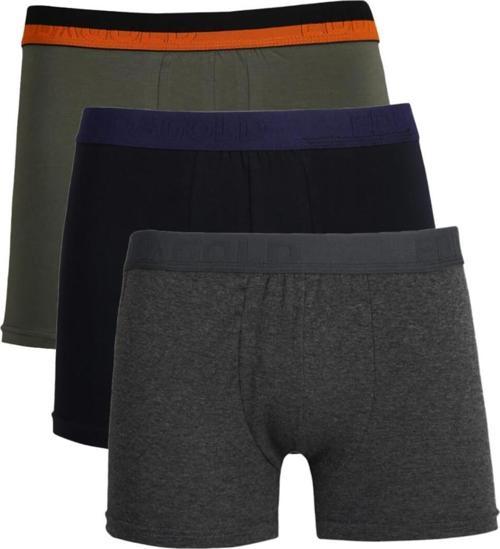 Erkek Penye 3'lü Boxer 40104