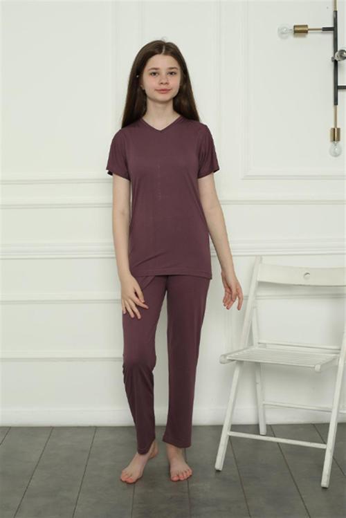 Kız Çocuk Penye Pijama Takımı
