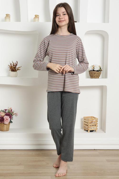 Kız Çocuk Penye Pijama Takımı