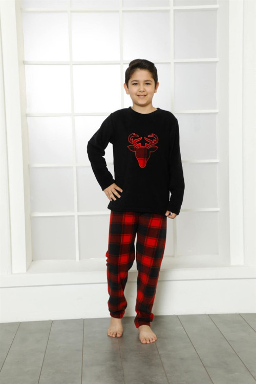 WelSoft Polar Erkek Çocuk Pijama Takımı