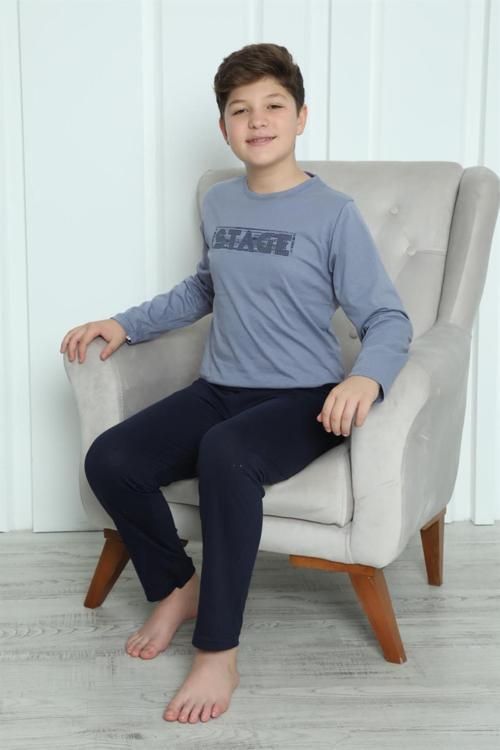 Erkek Çocuk Penye Pijama Takım 20411