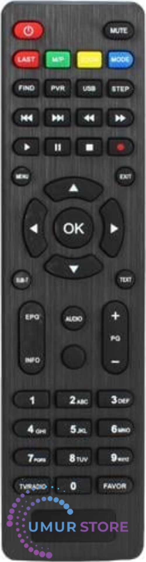 H4 Uydu Alıcı Kumandası