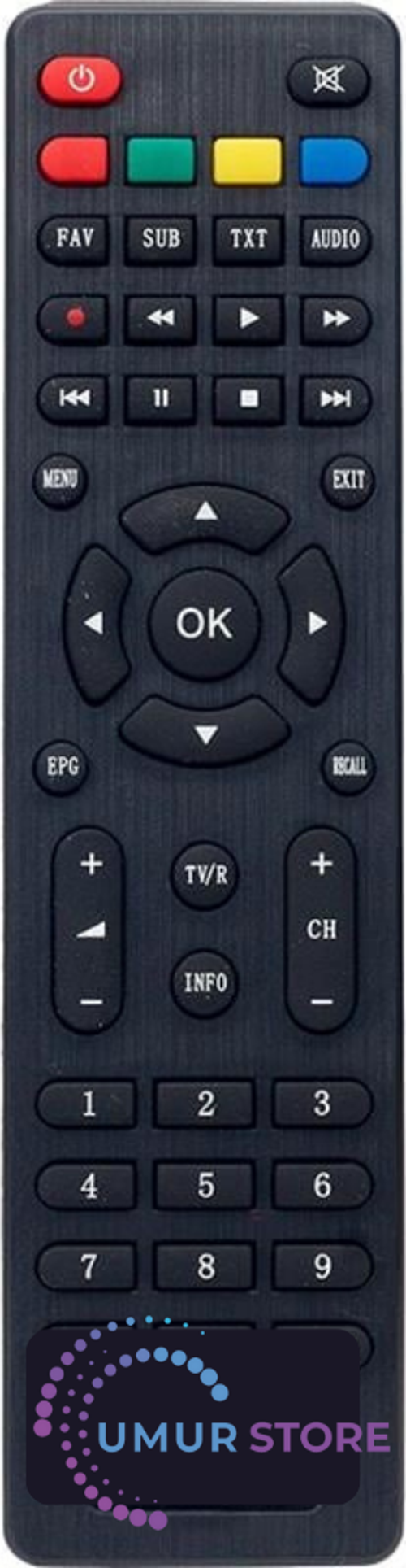 Digix HD Uydu Alıcı Kumandası