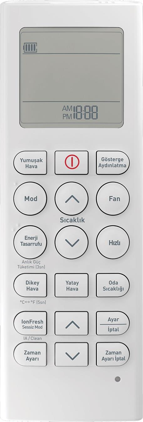 ZB40624 MD İle Uyumlu Klima Kumandası