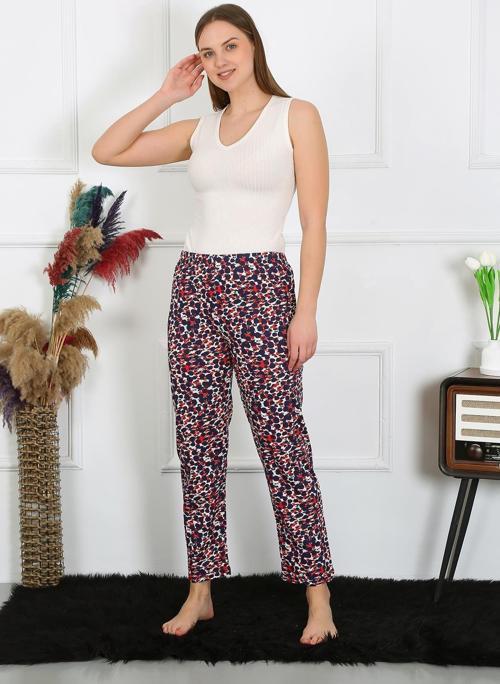 Kadın Pamuklu Tek Alt Pijama 27518
