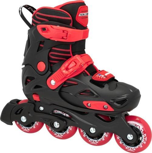 STJ Black/Red Ayarlanabilir Çocuk Pateni