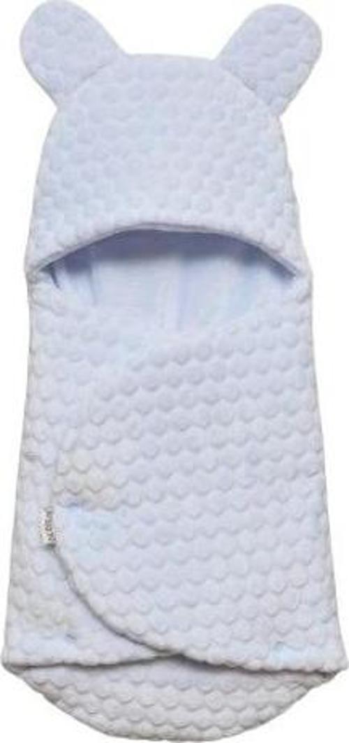 Nessiworld   Kabartmalı Velboa Kundak 95025 Mavi