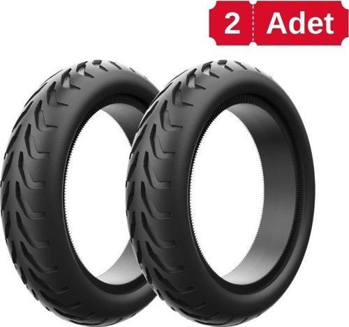 WSD-10 PRE 8.50x2 Yazlık Dolgu Scooter Lastiği – Elektrikli Scooter Uyumlu - Jantsız - 2 Adet