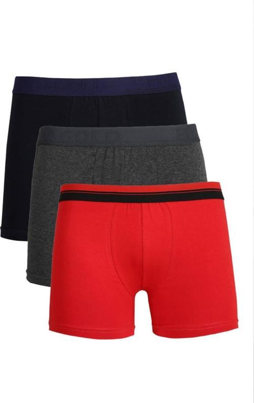 Erkek Penye 3'lü Boxer 40097