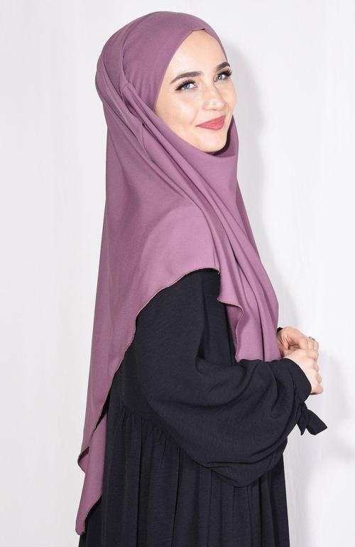 Medine İpeği Orta Boy Peçeli Sufle Khimar