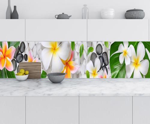 Mutfak Tezgah Arası Folyo Fayans Kaplama Folyosu 3d Spa 60x500 CM