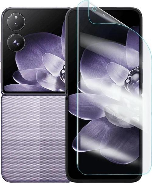 Xiaomi Mi Mix Flip  Uyumlu Ön+Arka Body Şeffaf Ultra koruyucu Nano Jelatin