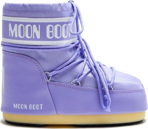 Kadın Bot (Kar) 80D1409340-E001 Moon Boot Icon Low Nylon Lilac