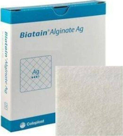 Biatain Alginate Ag 15*15Cm 6*6İn Ref:3765 5 Adet