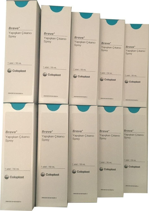 Brava Yapışkan Çıkarıcı Sprey 50 Ml X 10 Adet