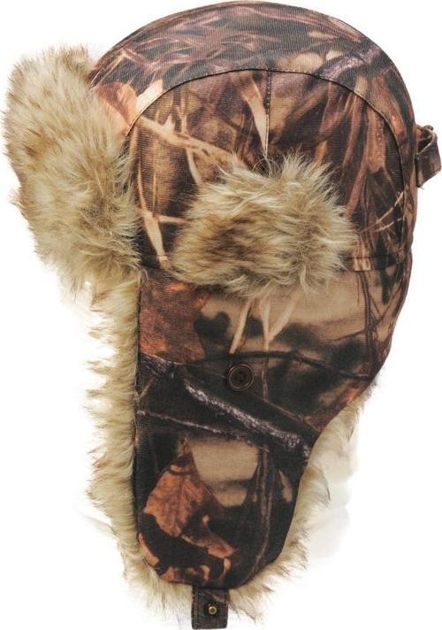 Fur Cap Sazlık Desenli Kalpak M