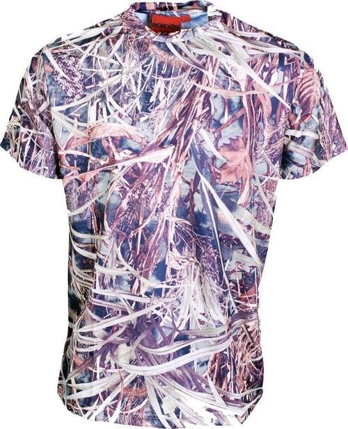 Quick Dry Sazlık Desenli Balıkçı T-Shirt L
