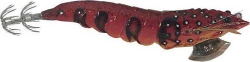 3D Shrimp Egi Jig #2 7,5 cm 14gr Kalamar Zokası Cloth Olive Glow
