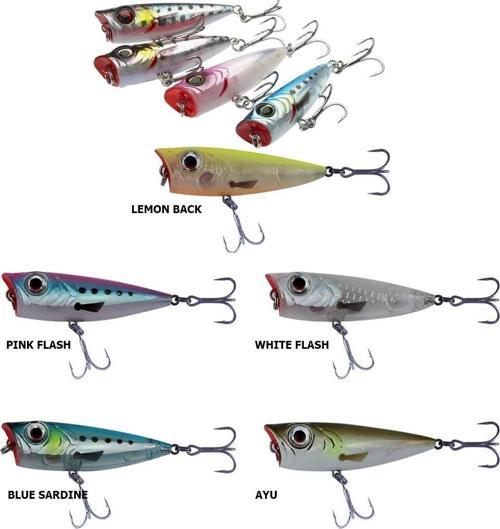 3D Minnow Pop Walker 4,3cm 3gr Maket Yem Ayu
