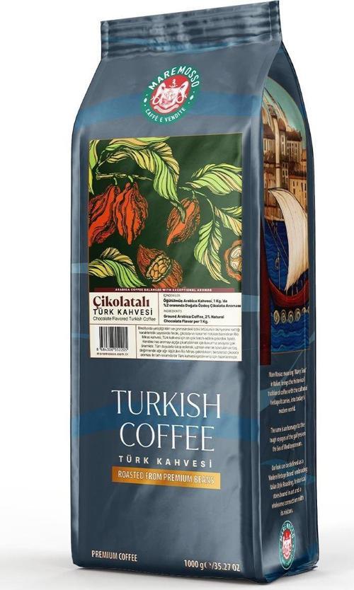 Çikolata Aromalı Türk Kahvesi 1 KG.