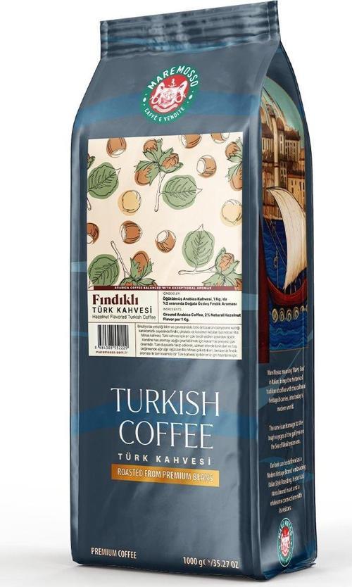 Fındık Aromalı Türk Kahvesi 1 KG.