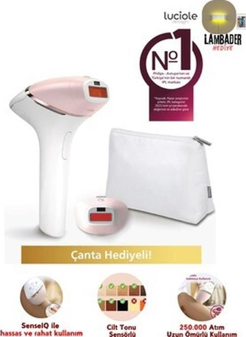 Lumea  Yüz+Vücut+Hassas Bölge + Çanta Lazer Epilasyon Cihazı + Luciole Lambader Hediye