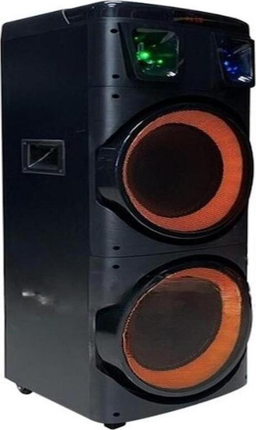 BTS-1708 Taşınabilir Usb-tf Rgb Ledli Bluetooth Hoparlör Siyah