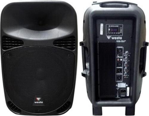 WSA-12A 300 Watt Usb/sd/bluetooth Destekli 30 cm Iki Yollu Aktif Kabin Hoparlör