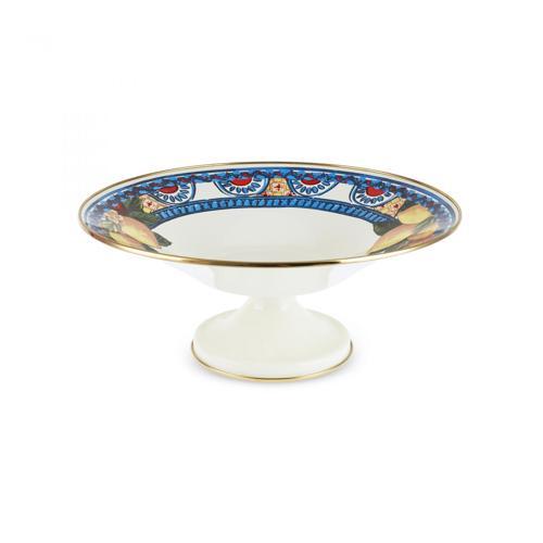 Amalfi Emaye Ayaklı Meyvelik 30 cm