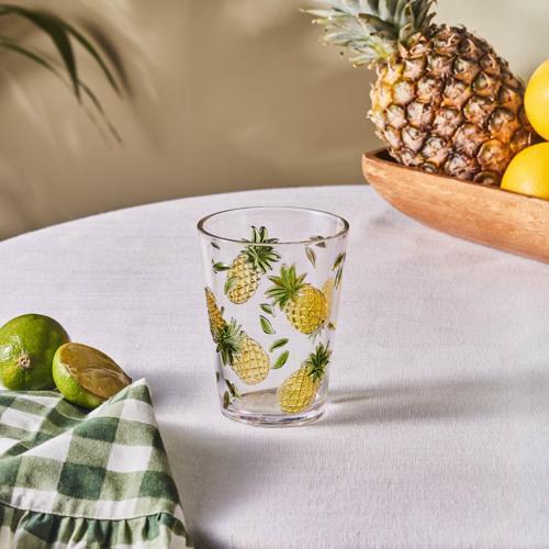 Pina Akrilik Su Bardağı 440 ml Şeffaf