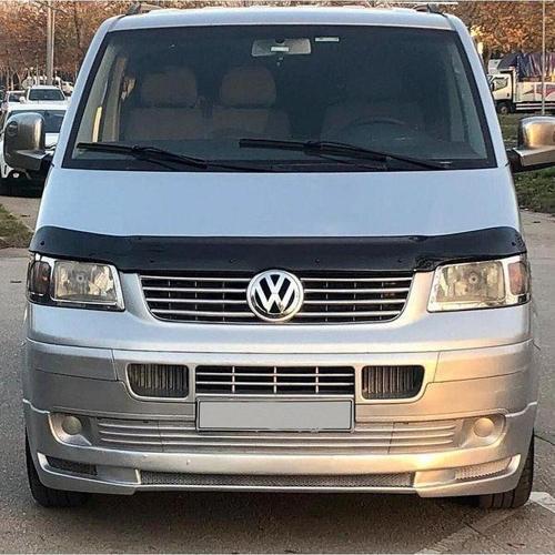 Ön Kaput Koruma Rüzgarlığı Volkswagen Transporter T5 2003-2009 (3MM AKRİLİK (ABS) Parlak Siyah)