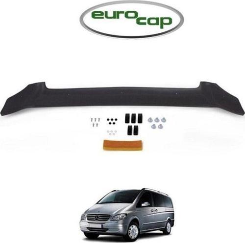 Mercedes Viano Ön Kaput Koruma Rüzgarlığı 3mm Akrilik (abs) Parlak Siyah Deflektör 2004-2011