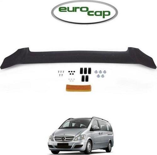 Mercedes Vito W639 Ön Kaput Koruma Rüzgarlığı 3mm Akrilik Parlak Siyah Deflektör 2011-2014