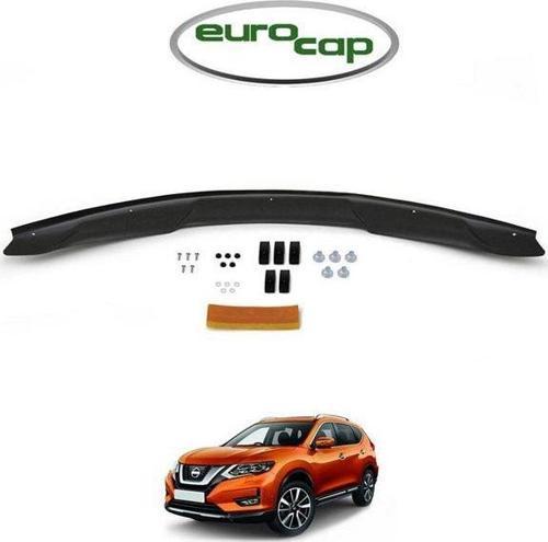 Nissan X-trail Ön Kaput Koruma Rüzgarlığı 3mm Akrilik (ABS) Parlak Siyah Deflektör 2014->