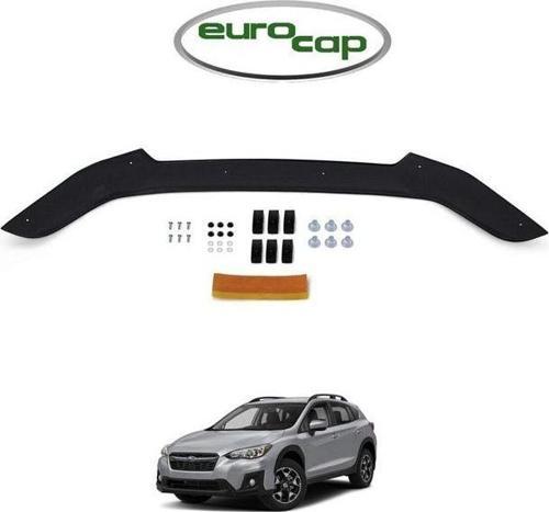 Subaru Xv Ön Kaput Koruma Rüzgarlığı 3mm Akrilik (Abs) Parlak Siyah Deflektör 2012-2016