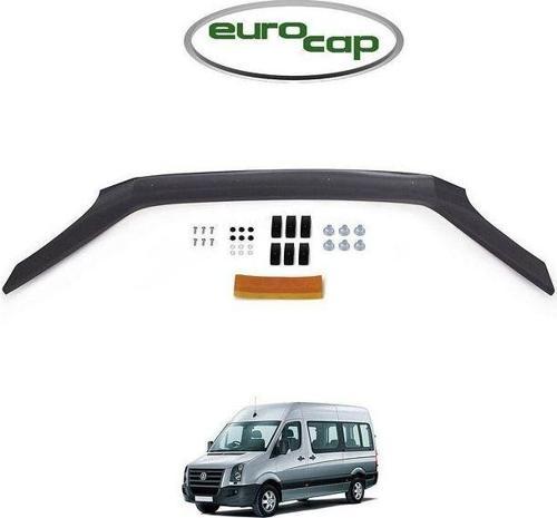 Volkswagen Crafter Uyumlu Ön Kaput Koruma Rüzgarlığı 3mm Akrilik (abs) Parlak Deflektör 2006-2012