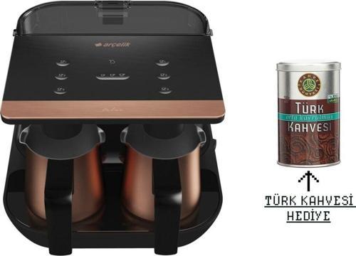 Premium İndiksuyon Isıtma Teknolojisine Sahip Çelik Cezveli Otomatik Türk Kahve Makinesi
