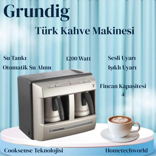 Cream Gold Türk Kahve Makinesi