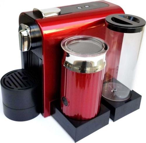 Latte Kapsül Kahve Makinesi (Kırmızı) - Nespresso Uyumlu