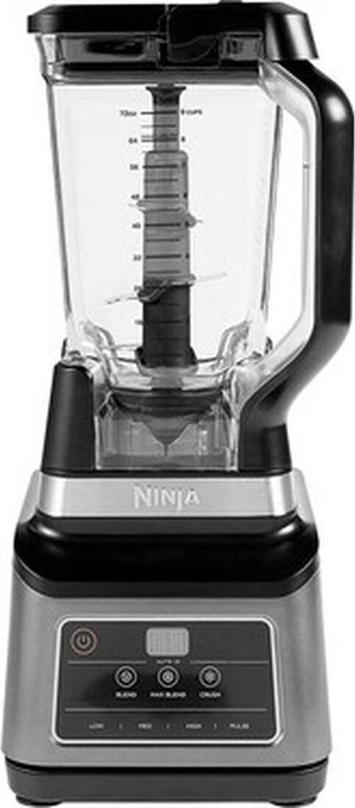 Shark Ninja (BN750EU) Auto-Iq Özellikli 2'si 1 Arada Blender, 1200 W, 2,1 L Sürahi, 0,7 L Beher, Siyah/gümüş