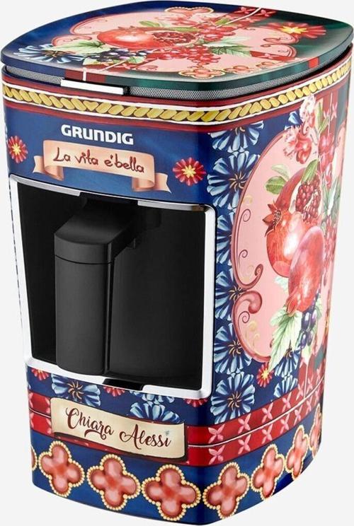 Grundig La Vita E Bella Kırmızı Mavi Türk Kahvesi Makinesi