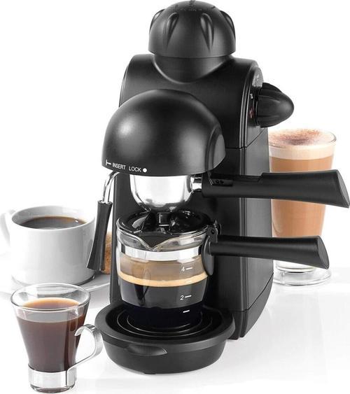 Salter EK3131 Espressimo Espresso Makinesi – 4 Çekim Süt Köpürtme Çubuklu