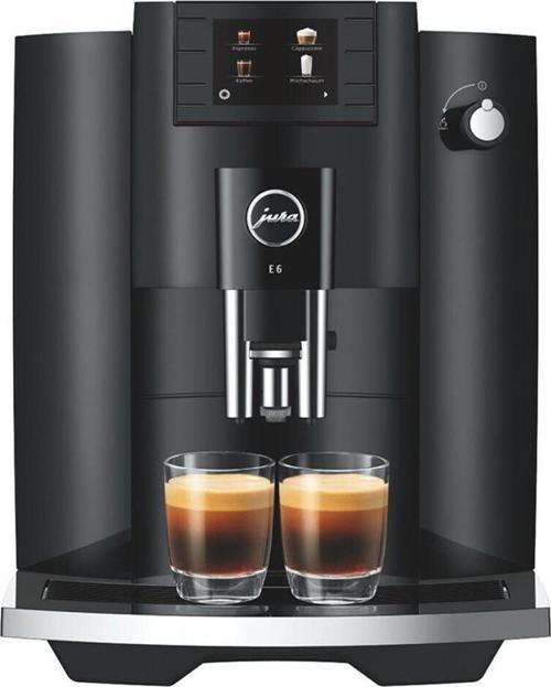 E6 Tam Otomatik Kahve Makinesi Piano Black (EC)