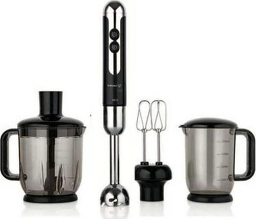 Mia Mega SiyahKrom Blender Set