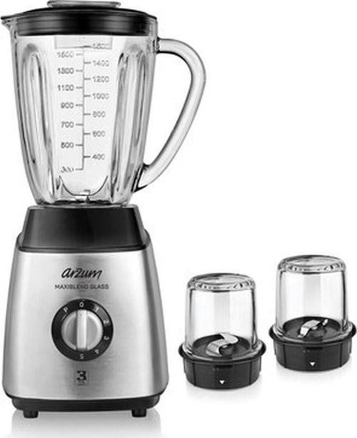 AR1056 Maxiblend Glass Sürahi Blender - Paslanmaz Çelik